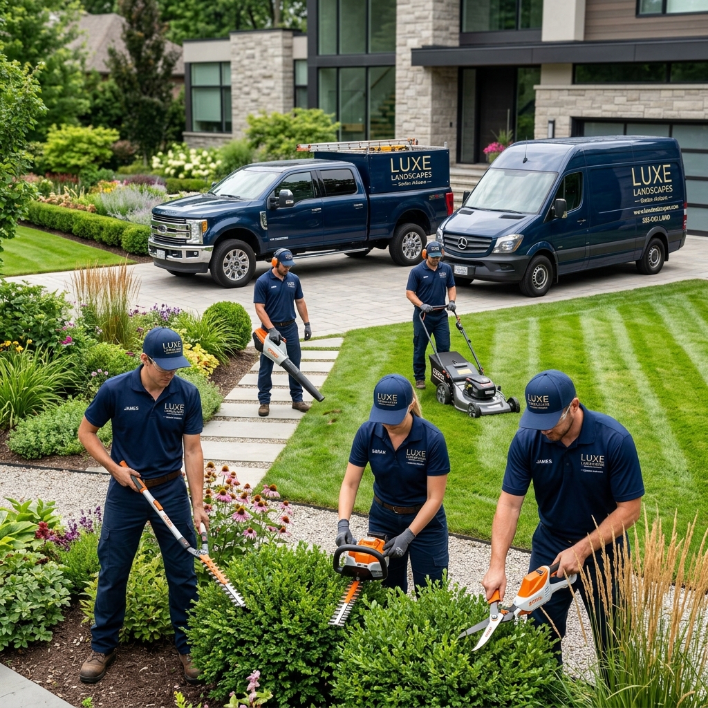 Green Edge Landscaping team
